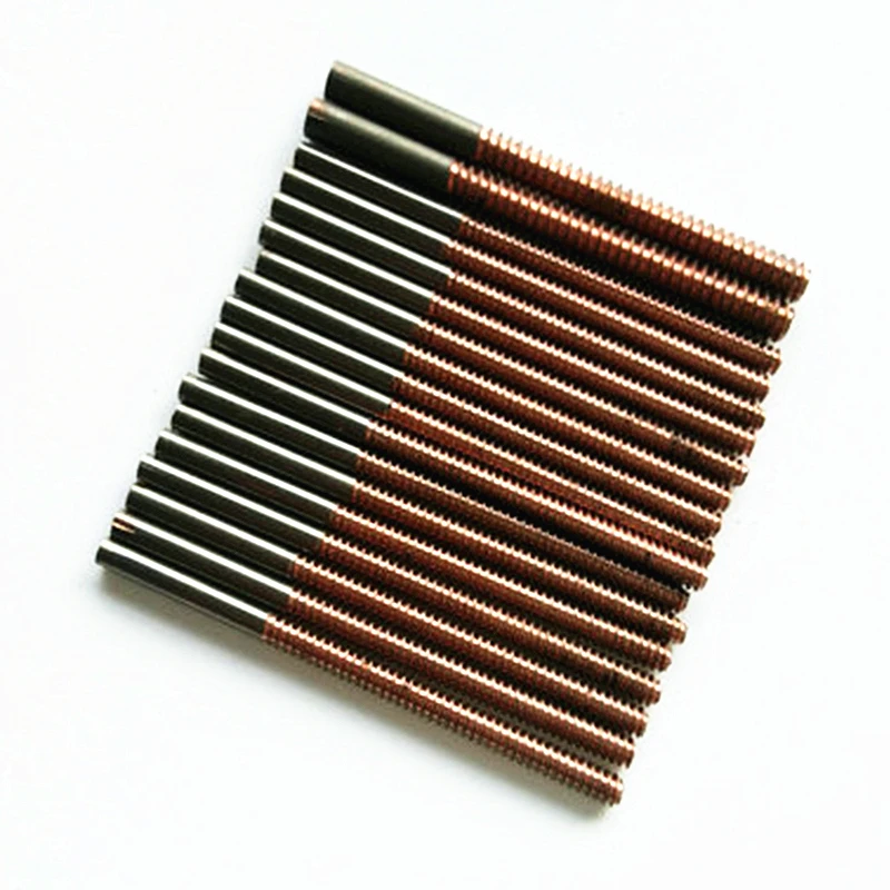 Tungsteno filo di rame asta di WCu UNC / UNEF / UNF 7/16-20, 4-40/ 5-40 / 6-32 / 8-32 Us unità maschiatura elettrodo lega di rubinetto asta