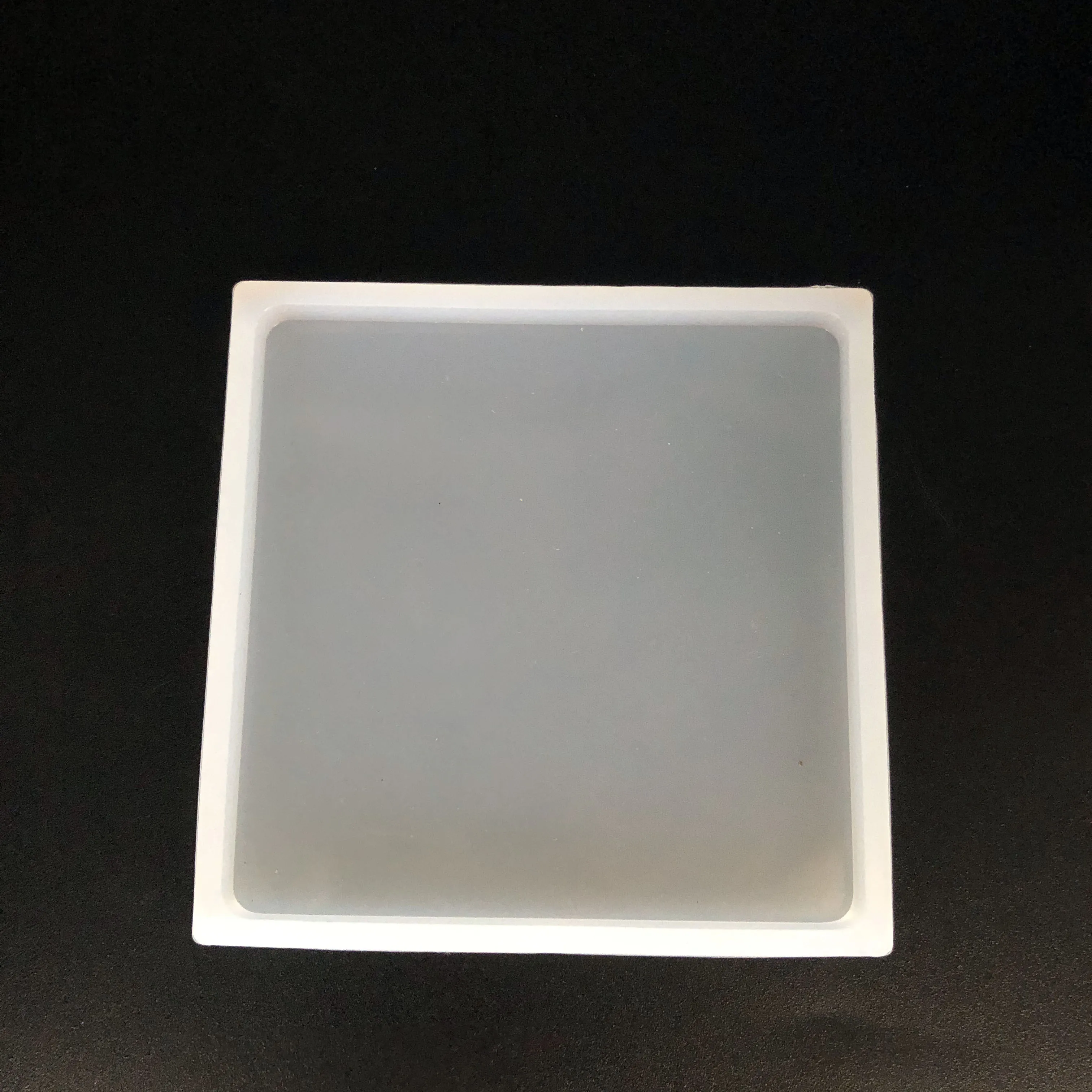 Moldes de silicona para manualidades, herramientas de resina epoxi para encontrar joyas, bandeja de posavasos, ovalada, rectangular, cuadrada, redonda, geométrica, 6 tipos