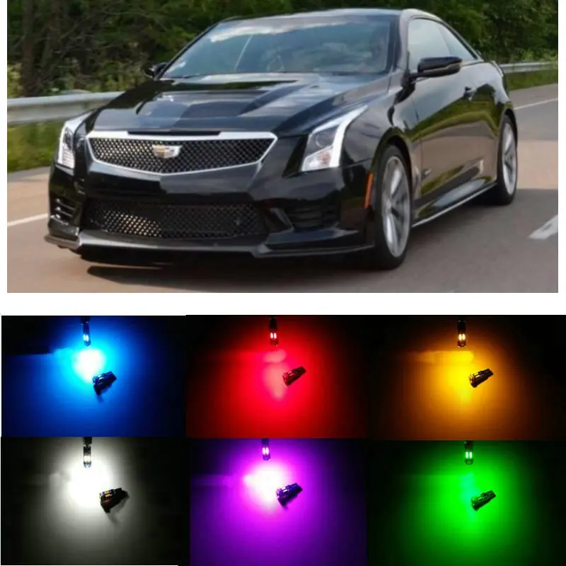 

20pc/lot canbus t5 Instrument Dashboard LED Light Bulbs For Cadillac ATS CT6 CTS ELR Escalade SRX XTS ct4 ct5 deville