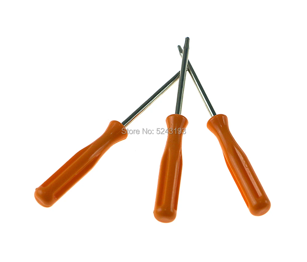 100 STKS Beveiliging Schroevendraaier voor Xbox 360 one/ps4/PS3 Fraudebestendige Gat Repareren Opening Tool Schroevendraaier Torx T6 T8 T10