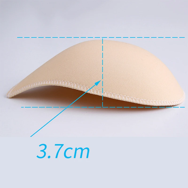 2-1Pair Spong Bra Pads Bikini Chest Cup Push Up Insert Foam Pads for Women Swimsuit Padding Removeable Enhancer Bra Pads