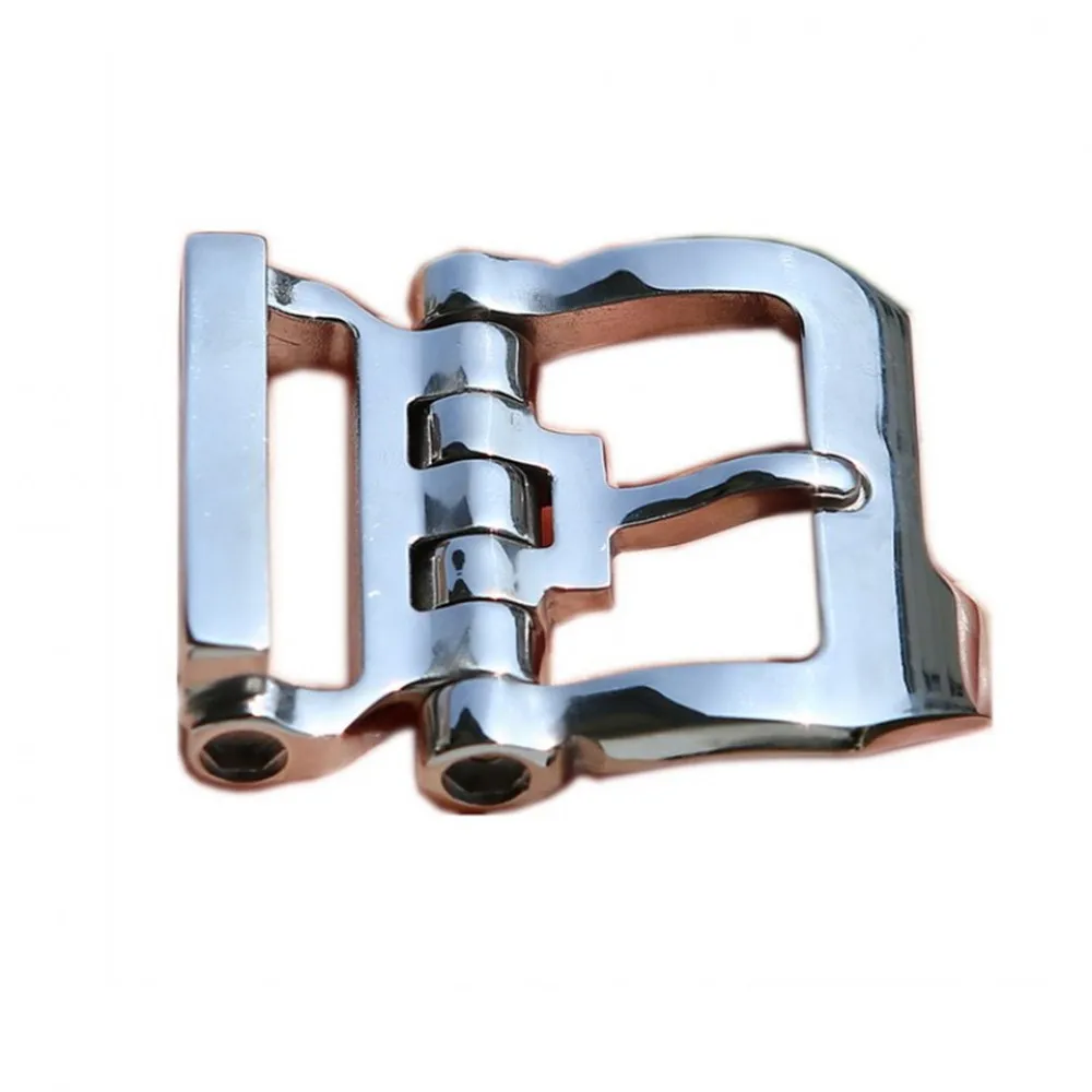 1pcs DIY Stainless steel 40mm inner width man leather craft tactical belt buckle hardware Brushed Metal Solid Jeans Belt access
