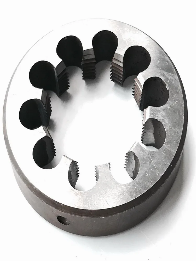 Koszt sprzedaży 9SiCr Wykonana ręczna matryca M68/M70/M72/M75/M78/M80*1.0/1.5/2.0/3.0/5.0mm do gwintowania ręcznego Metalowe aluminiowe części zamienne ze stali — zdjęcie 2