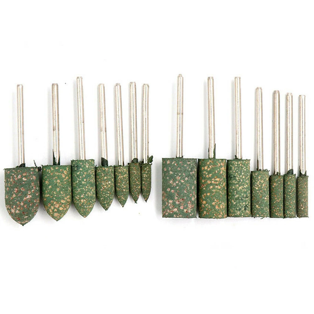 10X3-8Mm Karet Polishing Burr Reed Silinder 2.35Mm Shank Rotary Alat