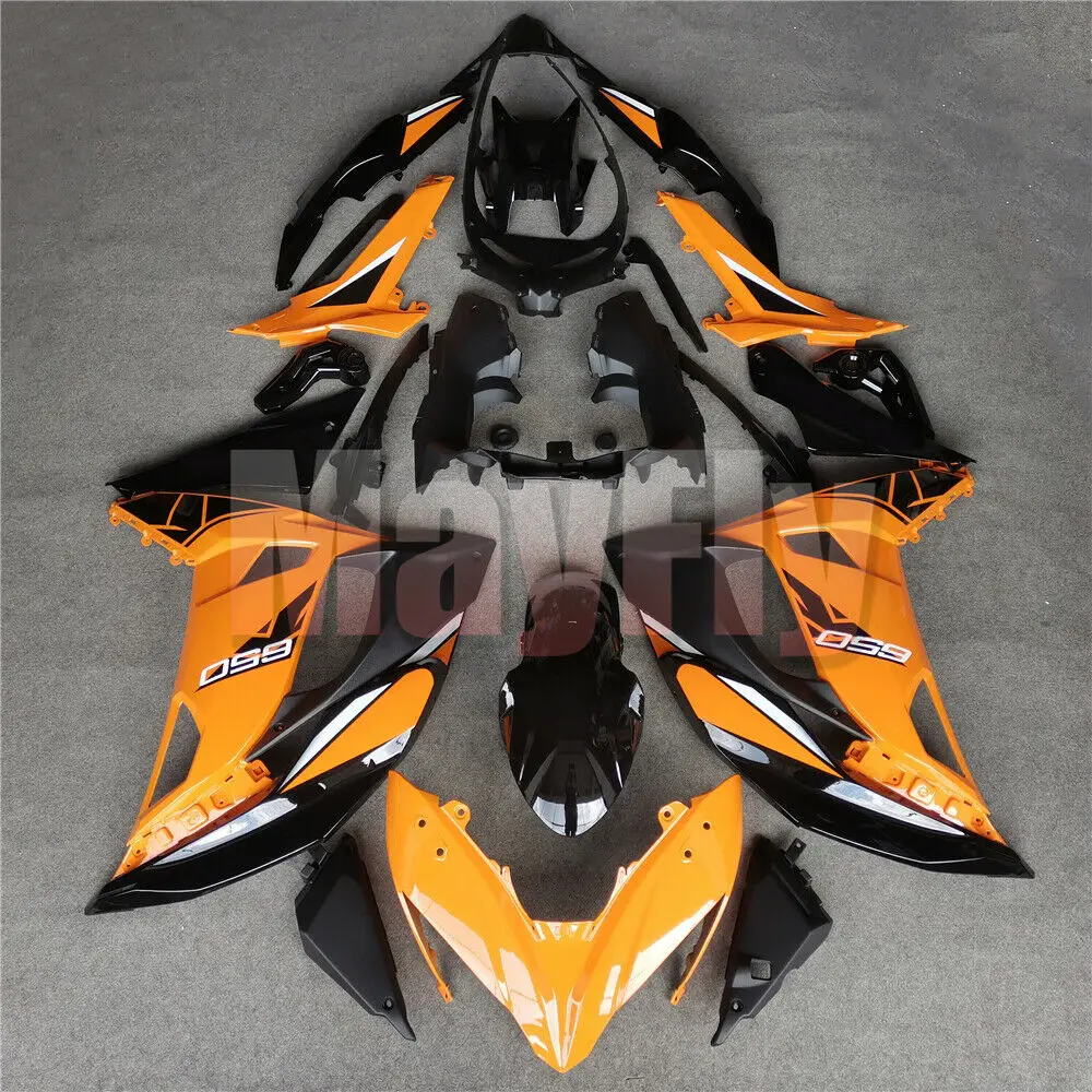 Fit For 2017 - 2019 Kawasaki NINJA 650 ER-6F EX650 Motorcycle Fairing Set Kit Bodywork Set Ninja650 2018 ABS Plastic