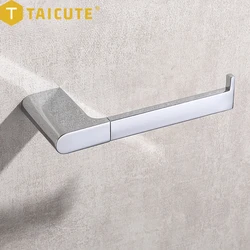 TAICUTE-soporte de papel higiénico de alta resistencia, colgador de rollo de papel tisú de acero inoxidable, montaje en pared, accesorios de baño para WC