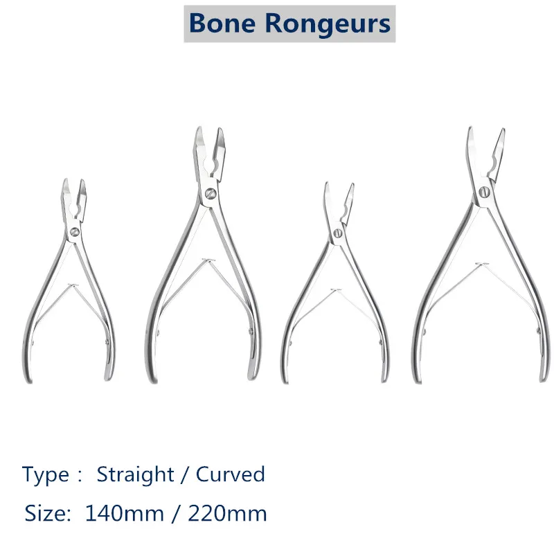 Ortopedia Osso Rongeurs 140 mm 200m Ortopedia Instrumentos Cirúrgicos