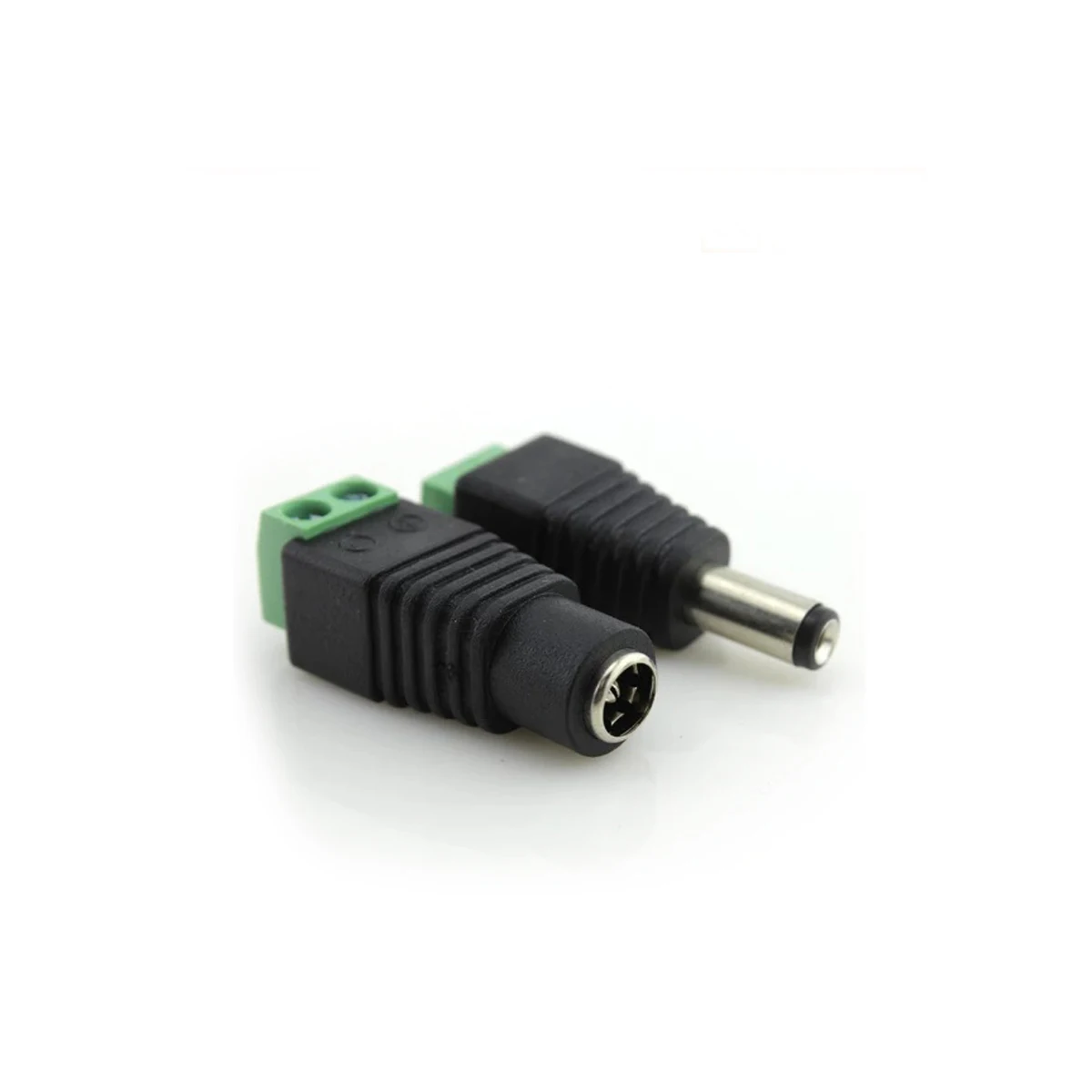 

Wholesale 100pcs/lot CCTV DC Power Female And Male Jack Connector for Surveillance Security Camera Video w0