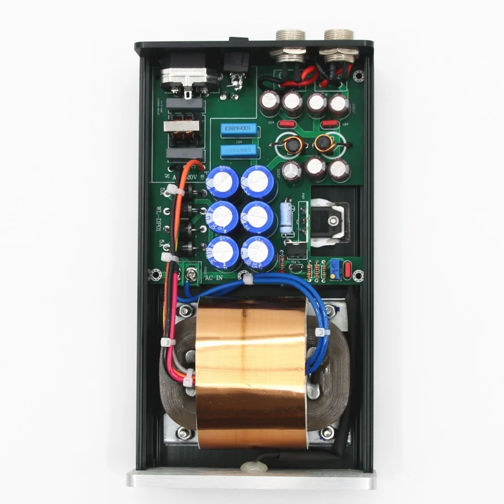 50VA HIFI Linear Netzteil Ultra-Low Noise 50W DC Geregelte Ausgangsspannungen 5V 9V 12V 15V 18V 19V 24V für Audiogeräte
