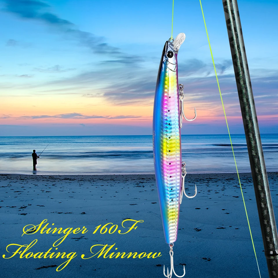 Señuelo flotante Tsurinoya Stinger DW110 160F – 16cm para pesca en mar - imagen 2
