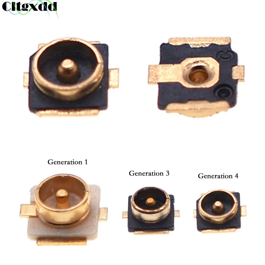 

Cltgxdd 10pcs Generation 1/3/4 Patch Antenna Base IPEX/IPX U.FL SMT RF Coaxial WiFi Connector Generation 4 Antenna Board End