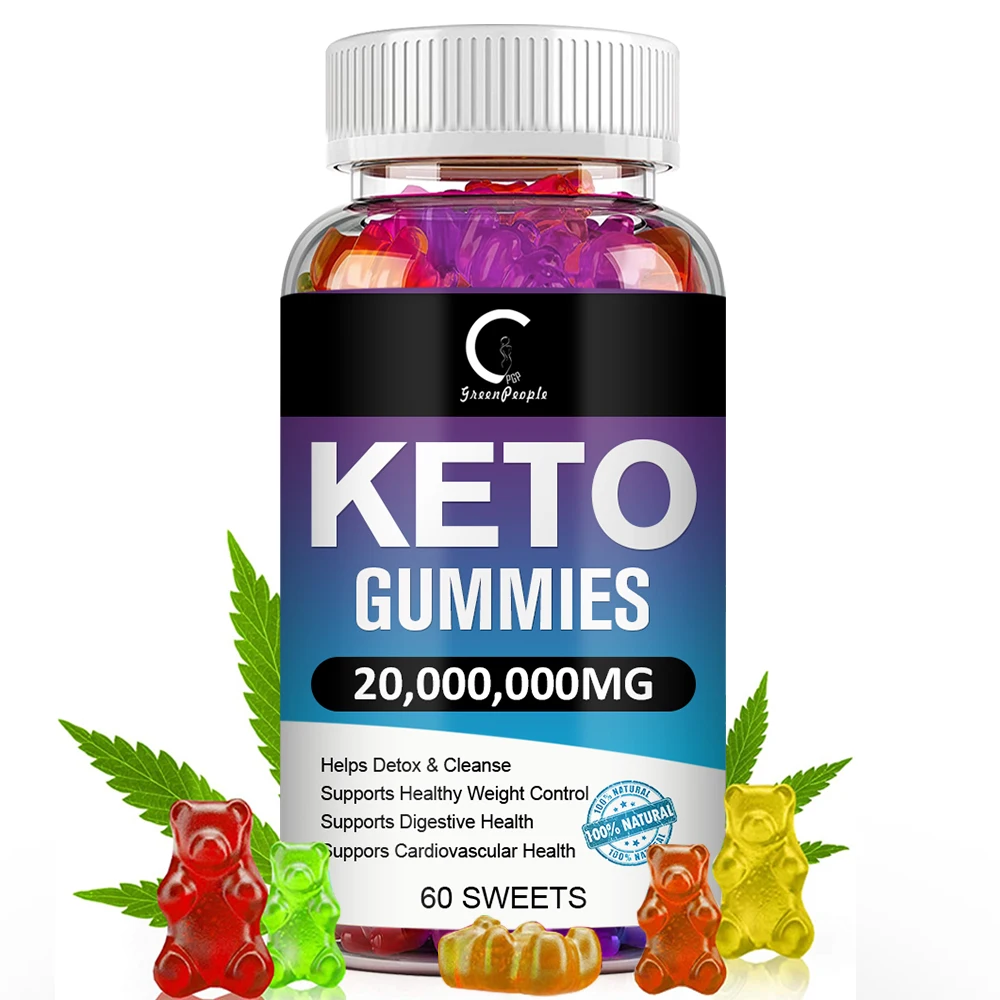 GPGP Greenpeople BHB Ketogenic Gummies Fat Burner Apple Cider Vinegar Ketogenic diet Malic Acid Weightloss For Women and Men