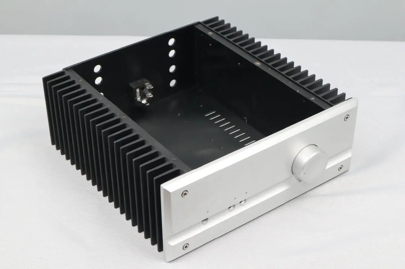 Pass Power Amplifier Chassis Radiator Aluminum Profile Case Music DAC Decoder Shell DIY Hifi Enclosure W262 H100 D263