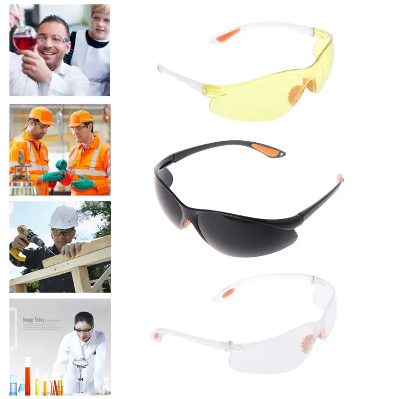 

Free shipping Eye Protection Protective Safety Riding Goggles Vented Glasses Work Lab Dental