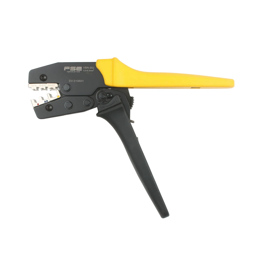 Insulated terminals crimping tools electrical crimping pliers high precision brand clamp VSN-30J 0.5-6mm2 20-10AWG