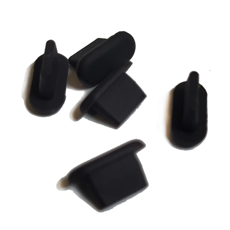 10-500 قطعة سيليكون مقاومة للاهتراء الهاتف سماعة حالة قرص الغبار المقابس ل فون 5S 6 8P فون 11 12 الموالية AirPods سماعة