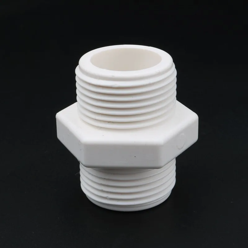 1pc 1/2“ 3/4” 1“ Male Thread PVC Connector PVC Pipe Adapter Garden Irrigation Watering Fittings Plumbing Accessories