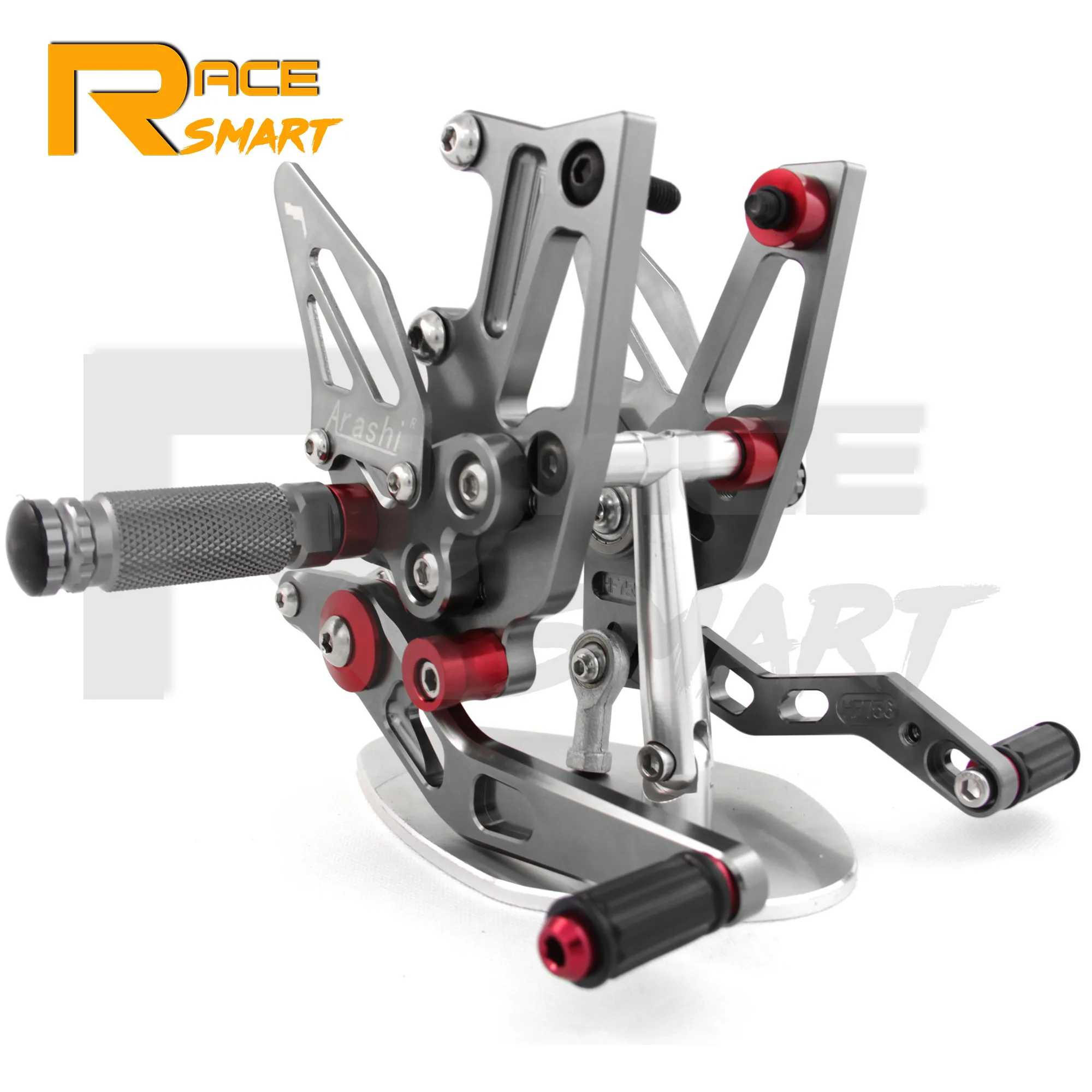 CNC Adjustable Rearset For TRIUMPH Speed Triple 1050 2011-2015 Rear Footrests Foot Rest Pegs Pedal Motorcycle Accessories