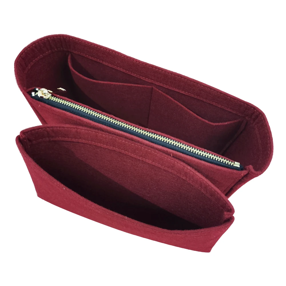 Organizador portátil de viaje para cosméticos Pochette Metis, bolsa de maquillaje, bolsa de viaje, bolso cruzado, hecho a mano, 20 colores