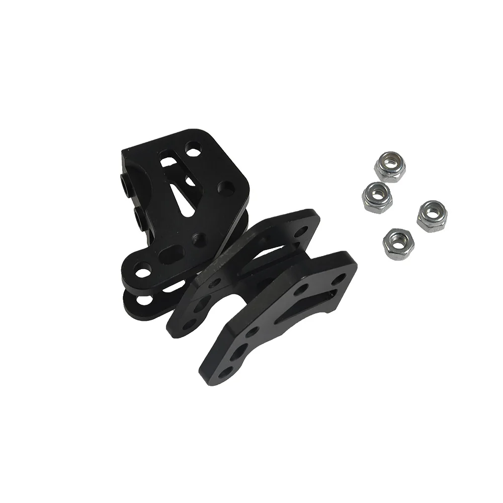 AXSPEED-montaje de choque de enlace inferior de aleación de aluminio CNC para Axial Wraith 90018 1/10 RC Crawler, piezas de actualización de modelo de coche