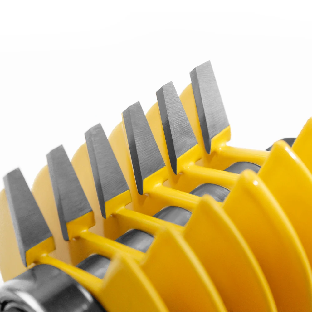 LAVIE Bit Router jari bisa disesuaikan, 1 buah 8mm 12mm 1/2 "Shank baru 2 gigi sendi Tenon Cutter kelas industri untuk alat kayu