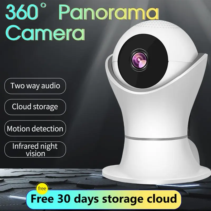 

360 degree Rotation PTZ Wifi IP Camera 1080P Wireless Network Home Security CCTV Camera 360eye video baby monitor tuya