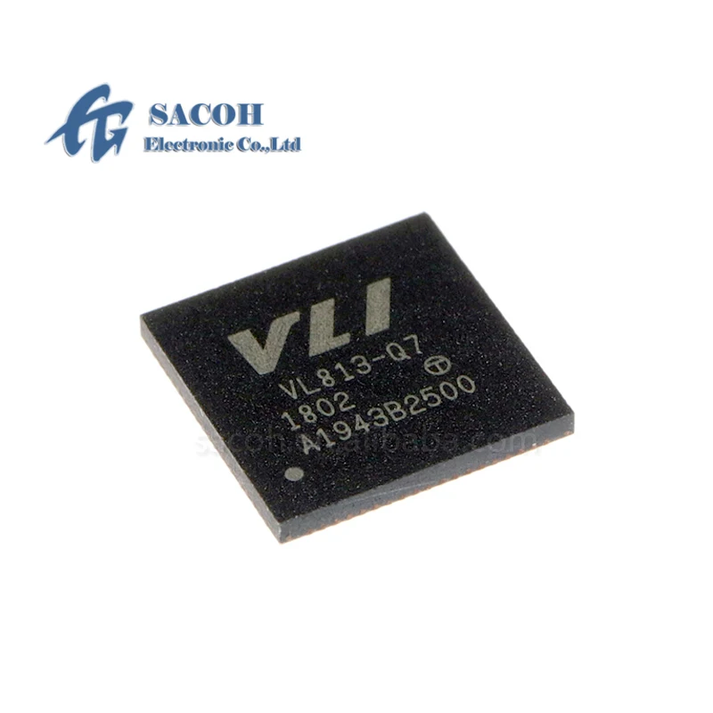 

2PCS/lot New OriginaI VL813-Q7 VL813 or VL812-Q7 or VL811-Q8P QFN-76 USB 3.0 Hub controller chip