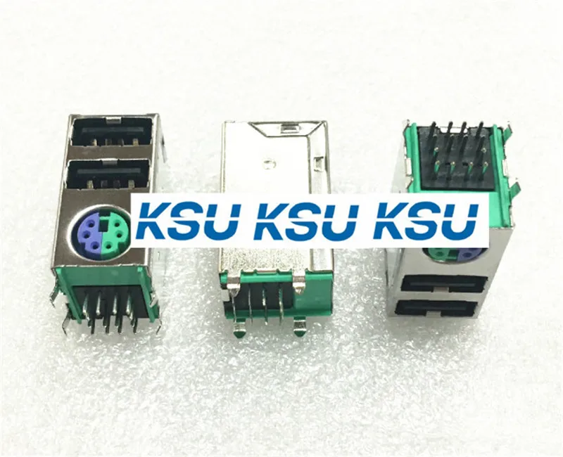 

High Quality Audio Port +USB ports hole interface socket 2ports USB motherboard socket KB hole +USB connector