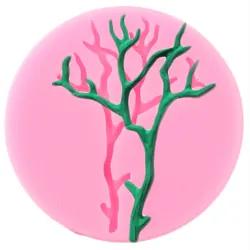 Tree Branches Silicone Mold DIY Halloween Fondant Chocolate Gumpaste Mould Cake Decorating Tools Candy Polymer Clay Moulds