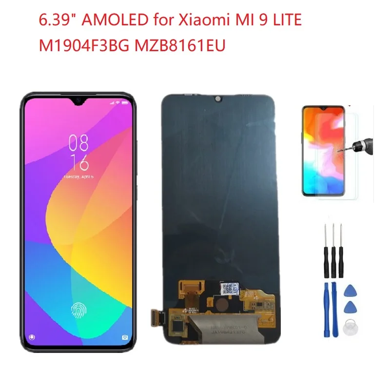 

6.39" AMOLED For Display LCD Xiaomi MI 9 LITE M1904F3BG TOUCH SCREEN Digitizer Assembly Xiaomi Mi 9 Lite MZB8161EU