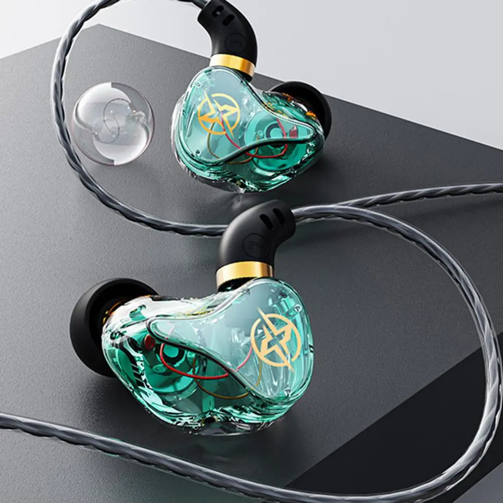 Wear Resistant ABS Ergonomic Design In-ear Earphone Headset for Daily Use