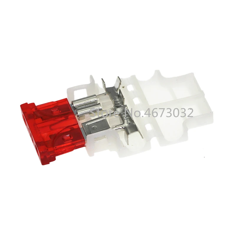 5Sets Auto Standard Middle Fuse Holder + Car Boat Truck ATC/ATO Blade Fuse 3A 5A 10A 15A 20A 25A 30A 35A 40A