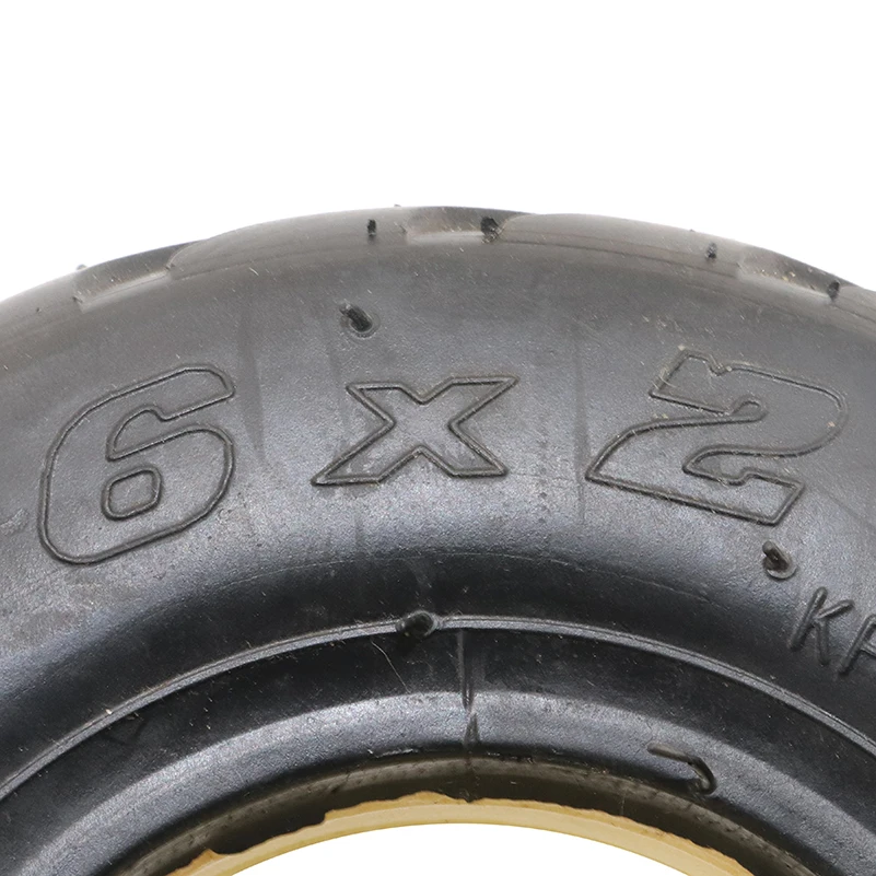 Motorcycle 6X2 Solid tire 6x2 tubeless tyre For Electric Scooter Wheel Chair Truck Use 6