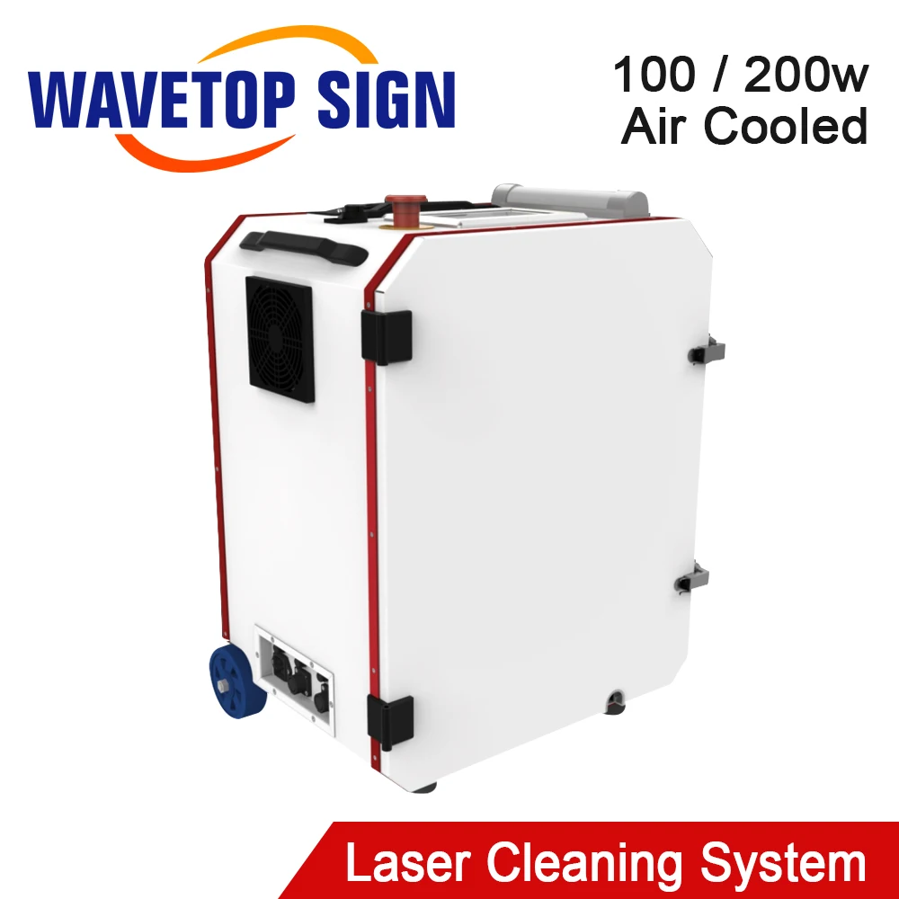 Máquina de descalcificação a laser com sistema de limpeza a laser WaveTopSign 200w 1064nm