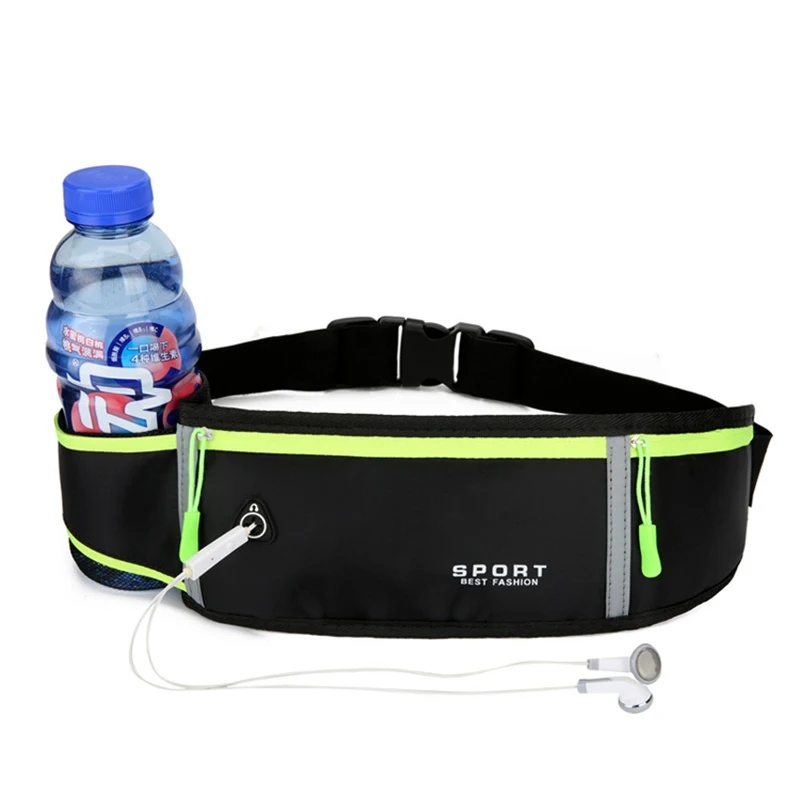 Sport Waist Bodypack Cycling Running Jogging Purse Fit Phone Shoulder Belt Bottle Kettle Bag Pouch Men Women Travel Fanny Pack