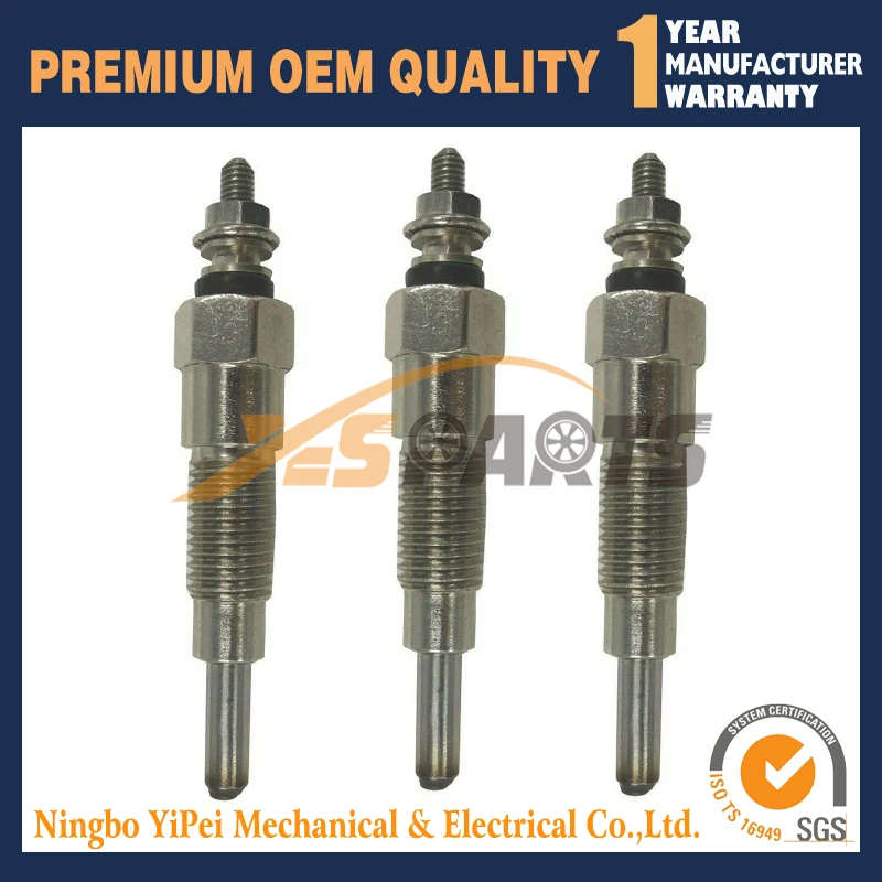 

3pcs New Glow Plug for Kubota D640