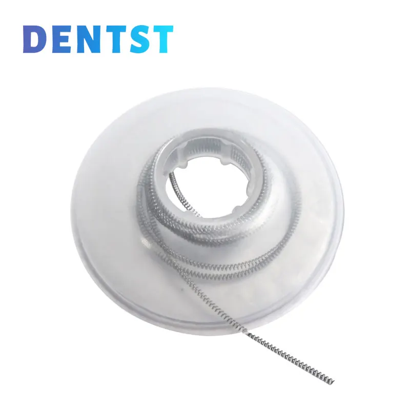 Denatl Orthodontic Open Coil Spring 3 Feet(914mm)&Niti Close Spring for Dentist Orthodontic Brackets Braces 08 10 12 14 Styles