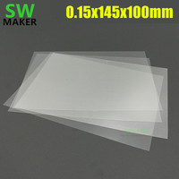 4pcs 145x100x0.15mm Anycubic Photon Zero 3D Printer FEP Sheet FEP Film 0.15mm thickness