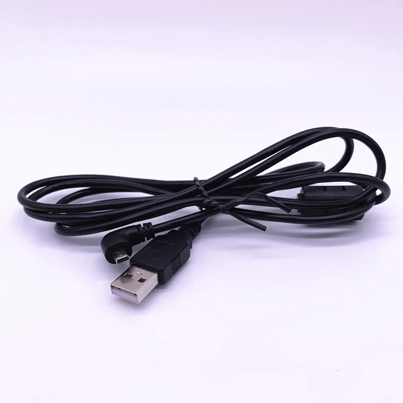 USB Male Plug To Wire 8 Pin Left Angled 90 Degree Plug Camera Data Cable for Sony CyberShot W Series DSC-W180 W190 W190R W310