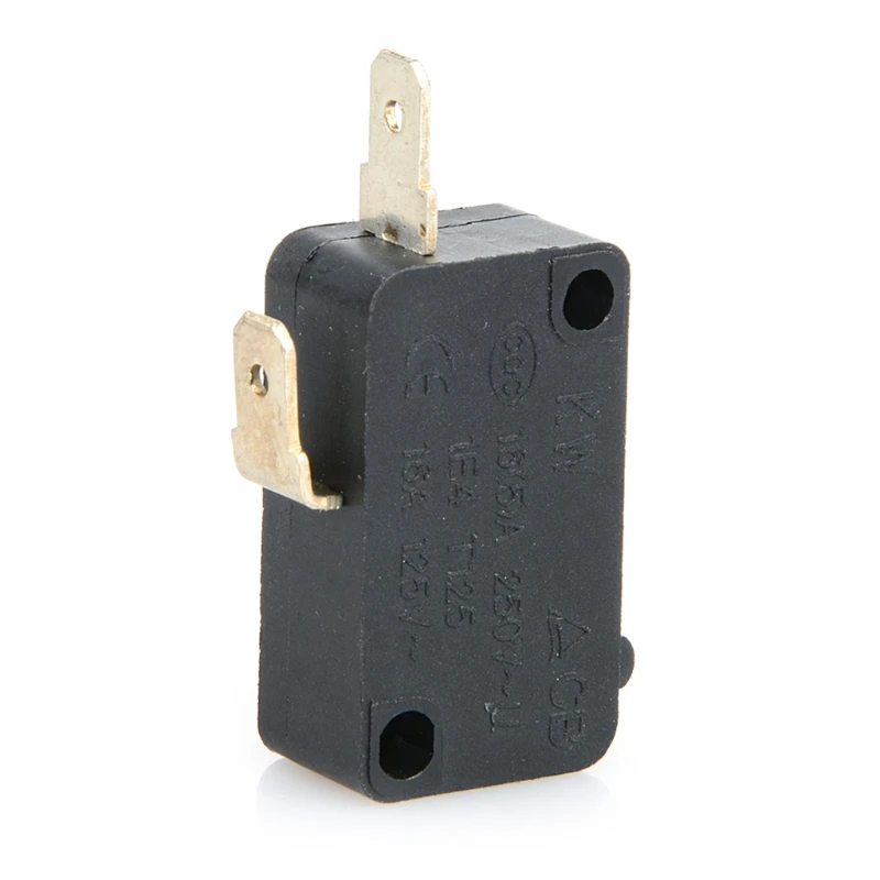 KW1-103 Vi Sóng Cửa Micro Switch Phù Hợp Với Cho Lò Vi Sóng Máy Giặt Nồi Cơm Điện 16A 250V 2 Chân (Thông Thường đóng)