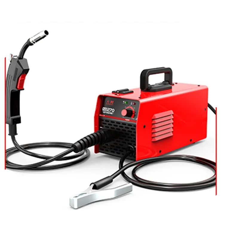 Carbon dioxide gas shielded welding machine 220V household airless semi-automatic welding machine