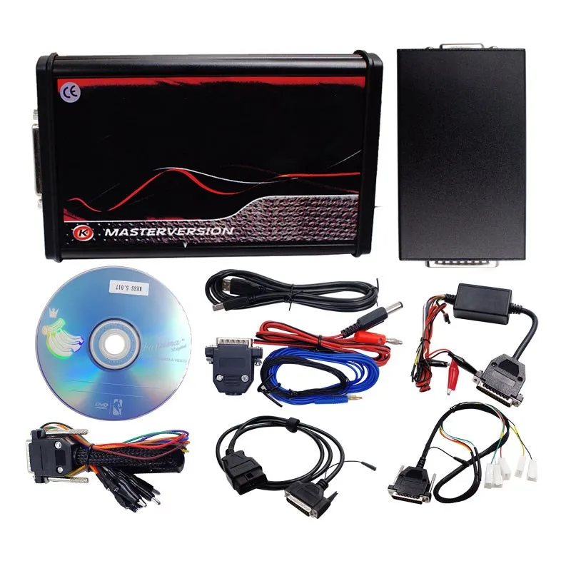 Online 2.80 EU Red Kess V5.017 OBD2+K-TAG KTAG V7.020 2.25+Fgtech 0475+LED BDM FRAME+22pcs Adapters Tuning Kit ECU Programmer