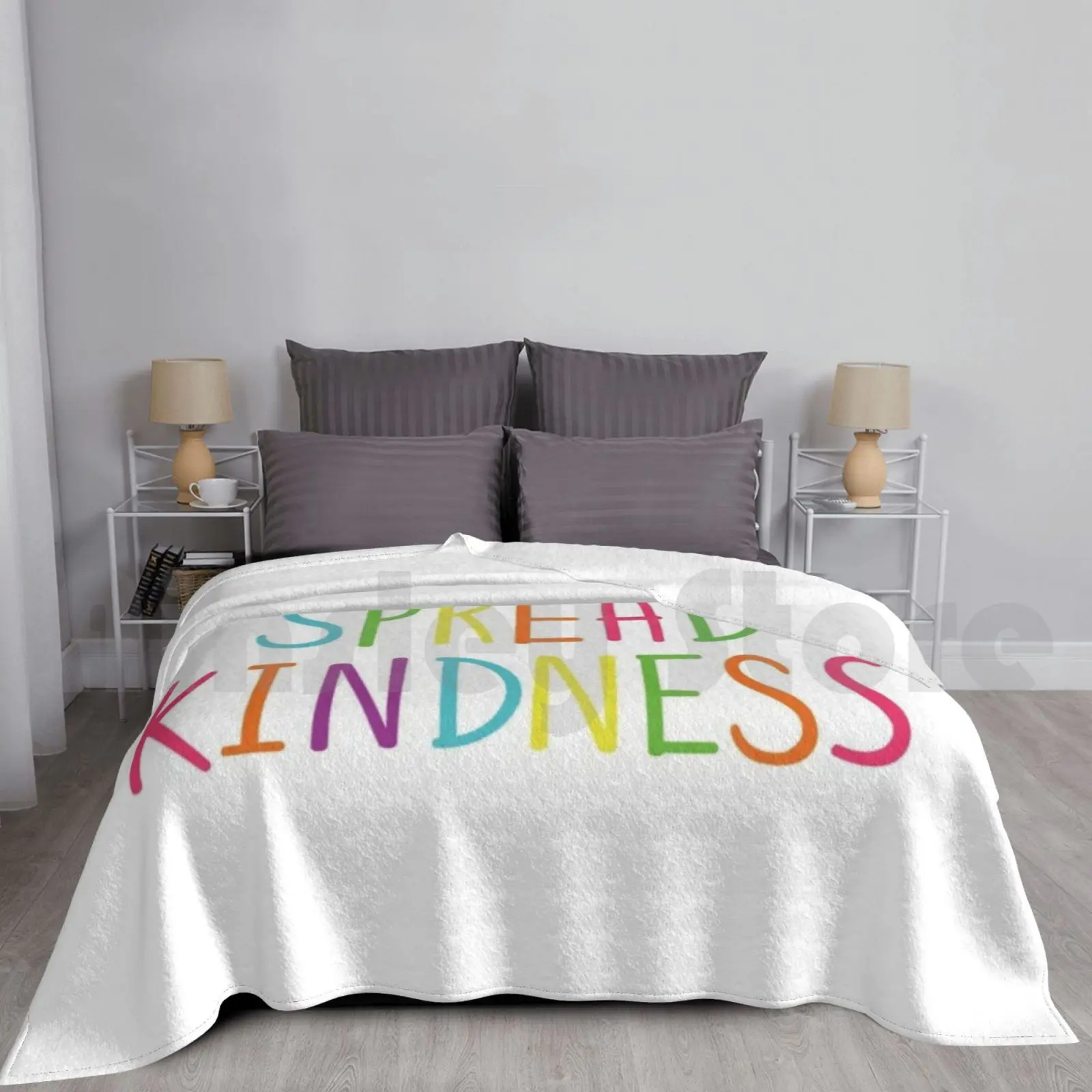 

Blanket Spread Kindness Anti Bully Teacher Student Awareness 414 Kindness Be Kind Spread