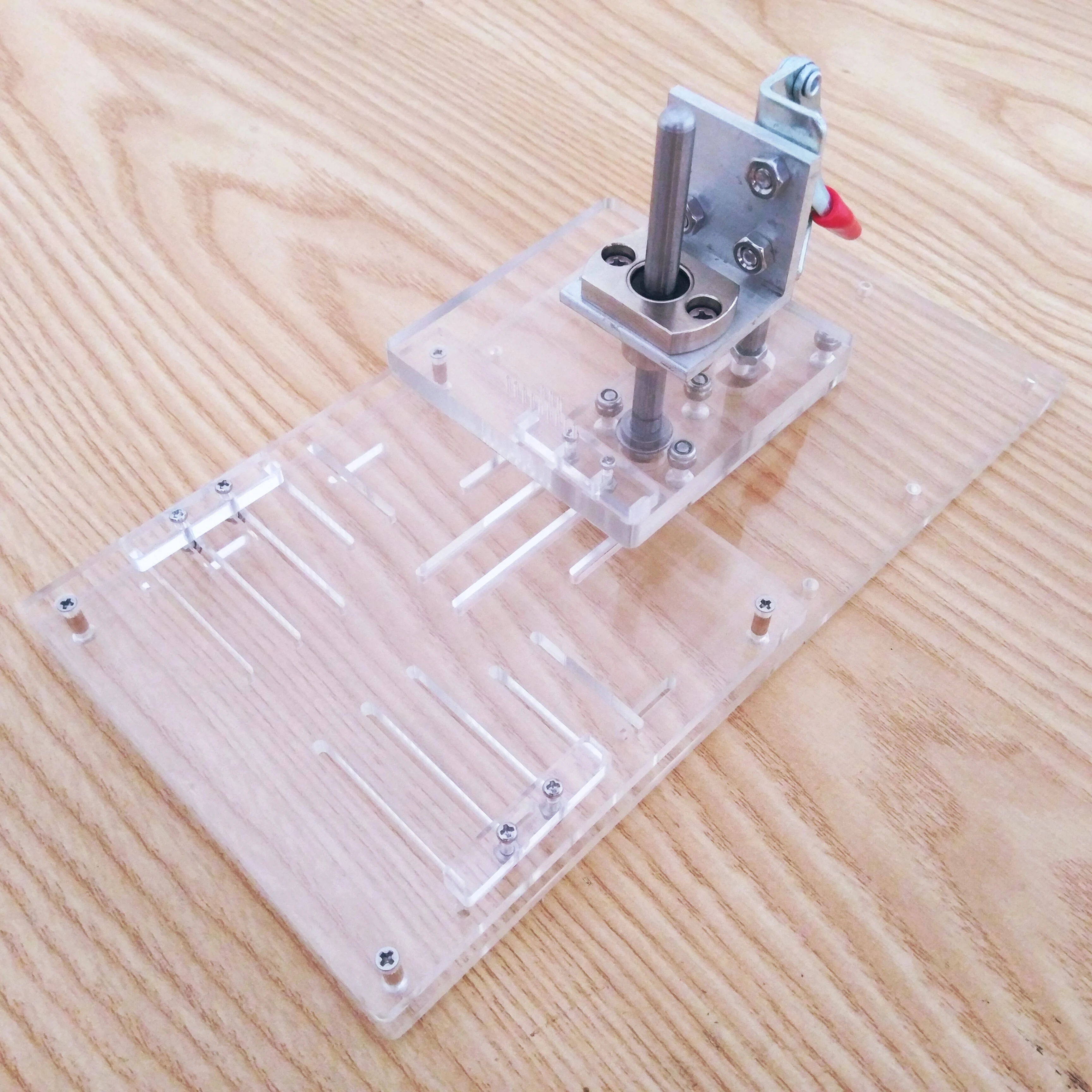 PCB terminal row test fixture fixture quick clamping JTAG