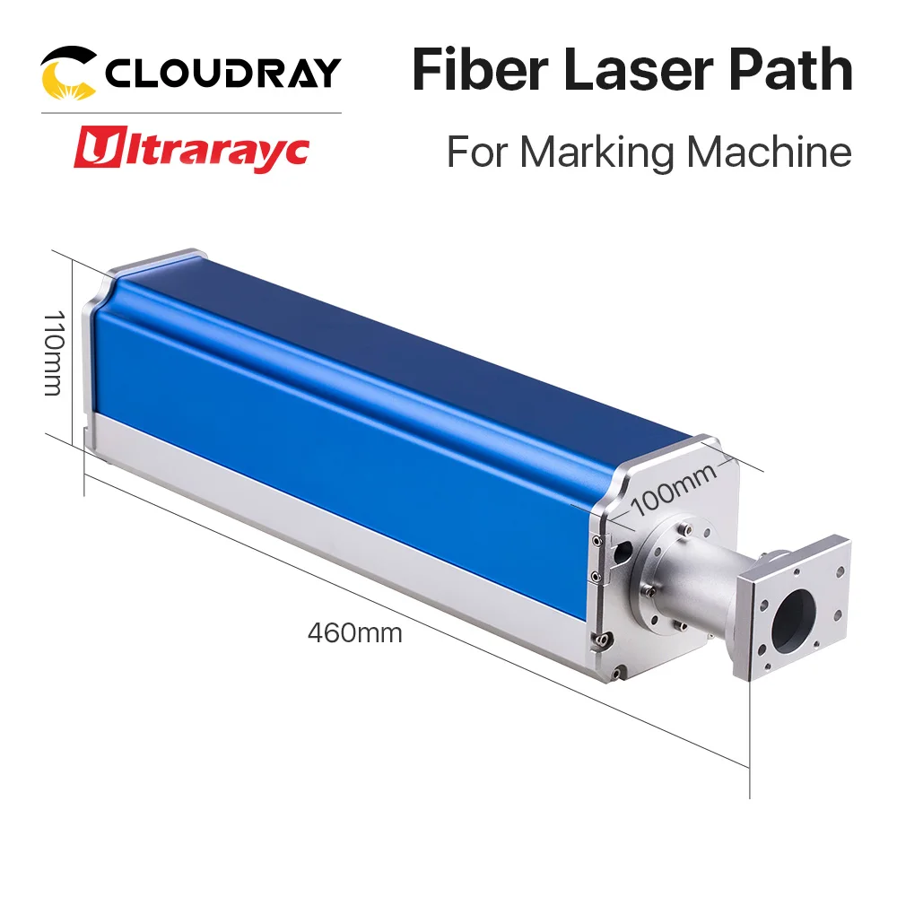 Ultrarayc Fibra Laser Path, Máquina De Marcação De Fibra Azul E Vermelha, Parte Do Sistema Óptico