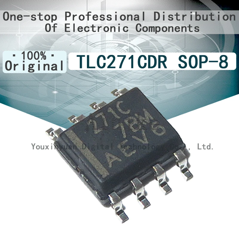 10/Pcs New Original TLC271 TLC271C TLC271CDR 271C SOP-8 Low power operational amplifier IC Chip SOIC-8