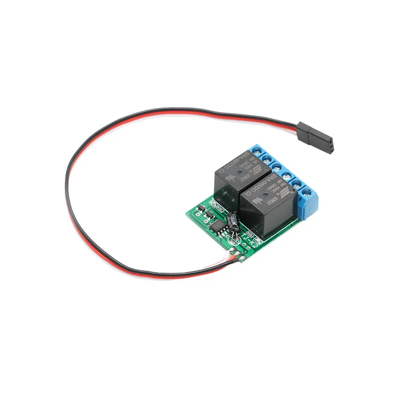 1PCS Remote Control Relay 1CH Dual Way PWM Switch Navigation Light Controller Module Max 20A for RC Aircraft Drone 5V Receiver