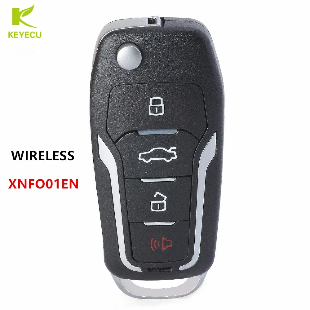 

XHORSE 5PCS VVDI FLIP KEY UNIVERSAL REMOTE KEY 4BUTTONS WIRELESS PN: XNFO01EN for Ford Style (English Version)