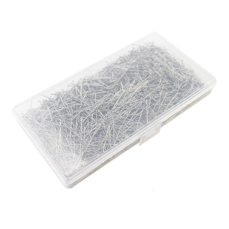 

2000 Pieces Sewing Pins Head Pins Fine Satin Pin Straight for Dressmaker Jewelry Craft Sewing Projects(1Inch)