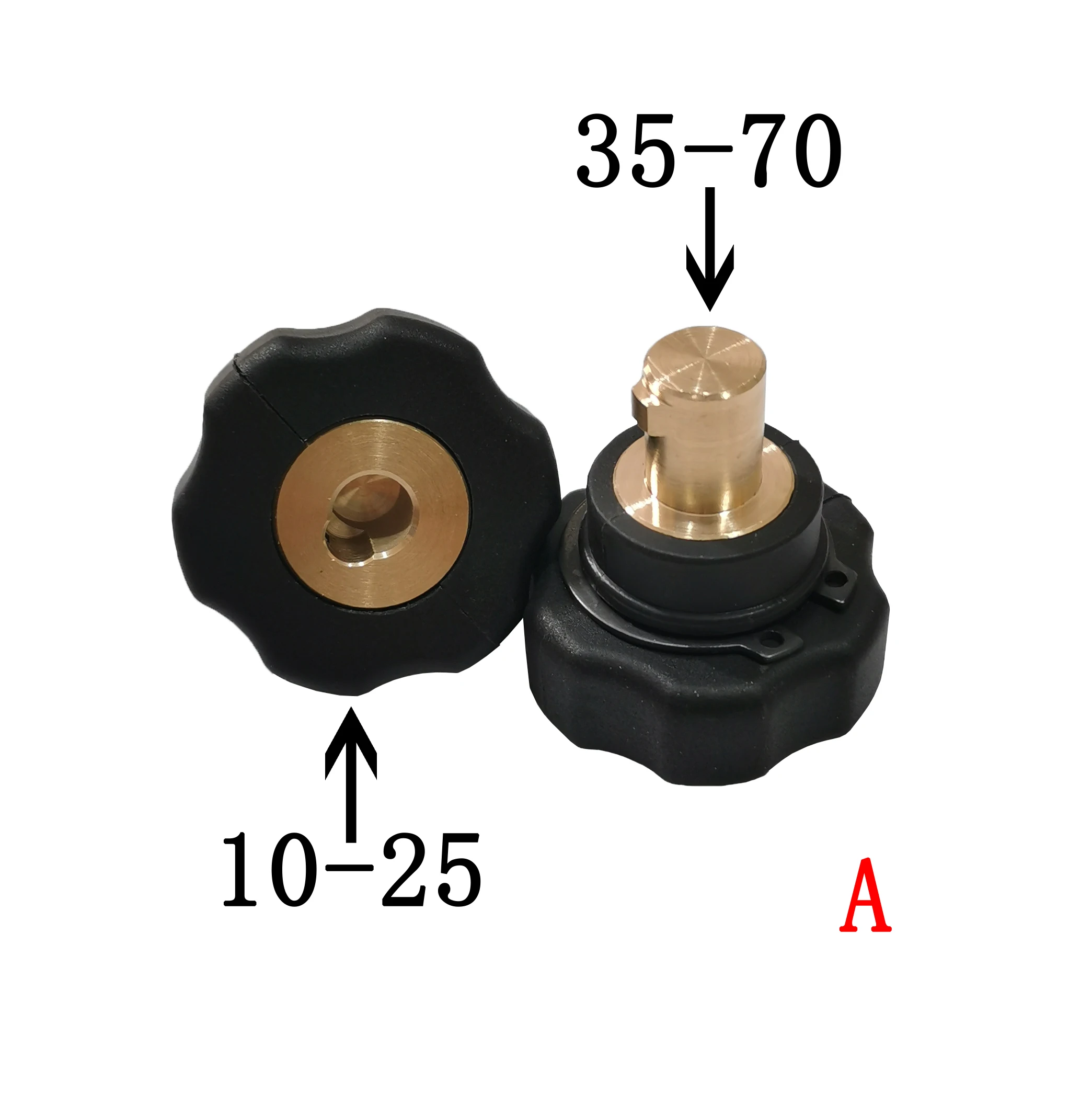 Tig Welding Connector Conversion Plug Adaptor For 10-25 or 35-50